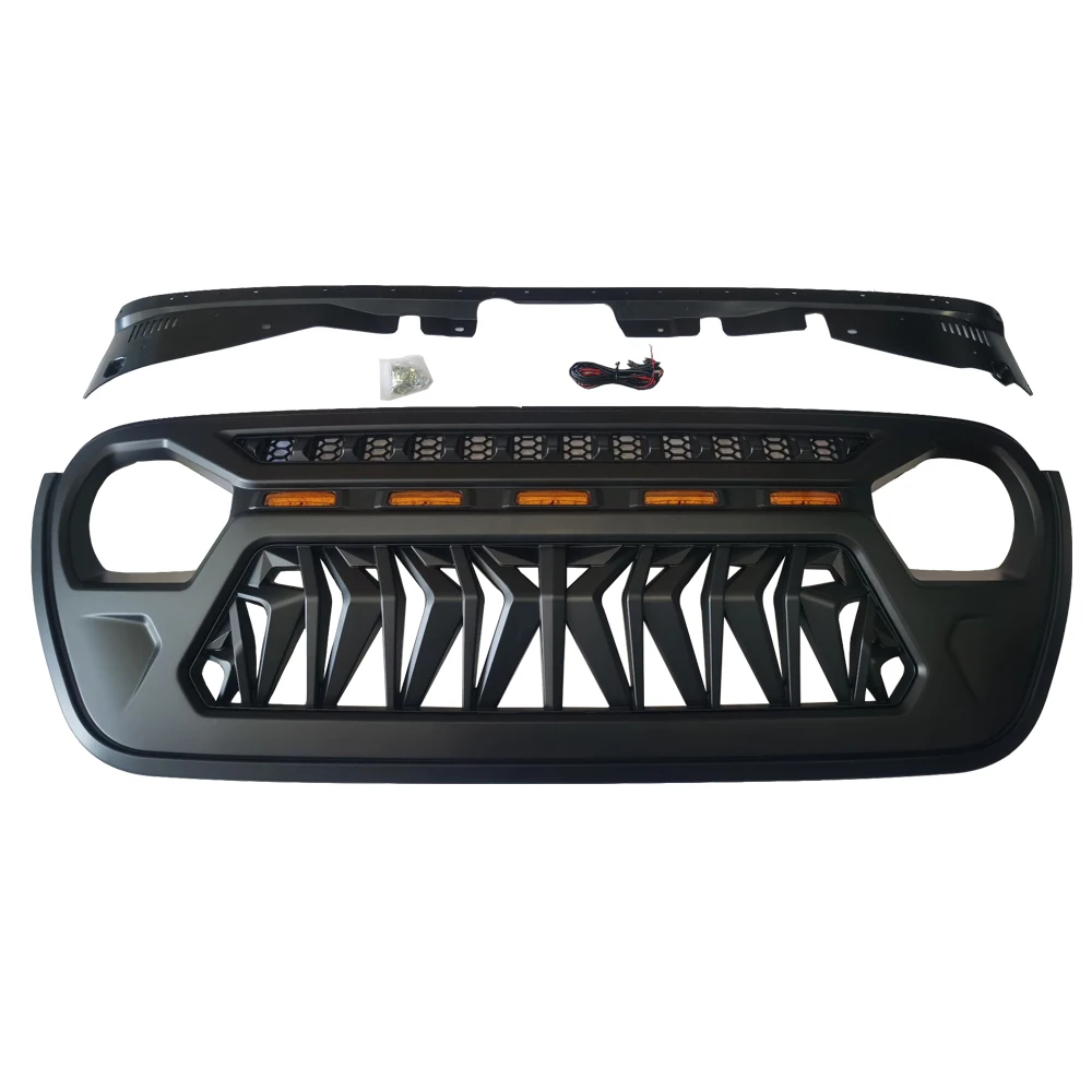 Передняя решетка для квадрокоптера Shark решетка для внедорожника для Jeep Wrangler JL 2018-2020 LANTSUN JL1264
Передняя решетка для квадрокоптера Shark решетка для внедорожника для Jeep Wrangler JL 2018-2020 LANTSUN JL1264