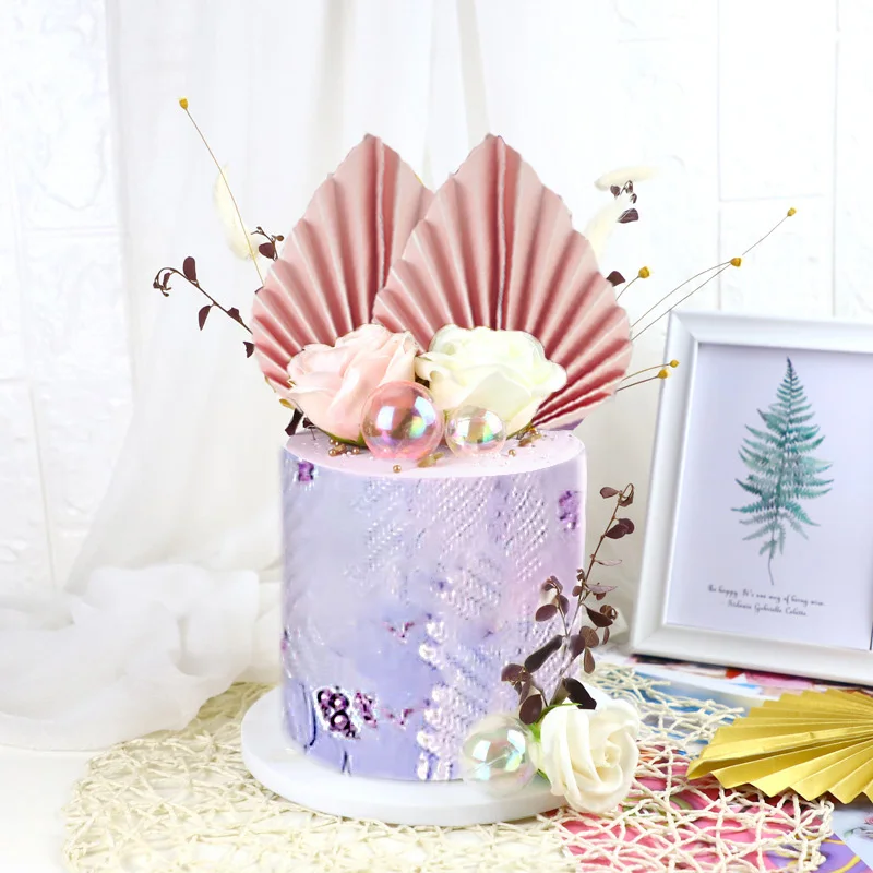 4pcs Colorful Paper Leaf Cake Topper Baking Cake Decoration Birthday Plugin Folding Fan Flag Insertion Dessert Table Decor
4pcs Colorful Paper Leaf Cake Topper Baking Cake Decoration Birthday Plugin Folding Fan Flag Insertion Dessert Table Decor
