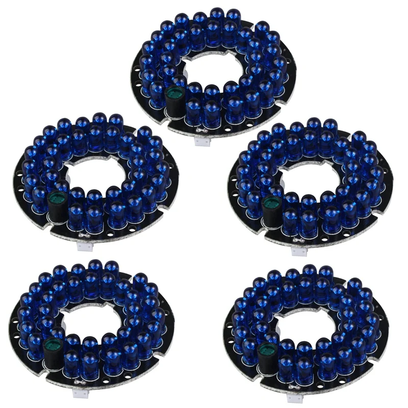 Инфракрассветодиодный светодиодная плата 5х 36 ИК для камер видеонаблюдения 850нм ночного видения диаметр 54 мм
Инфракрассветодиодный светодиодная плата 5х 36 ИК для камер видеонаблюдения 850нм ночного видения диаметр 54 мм