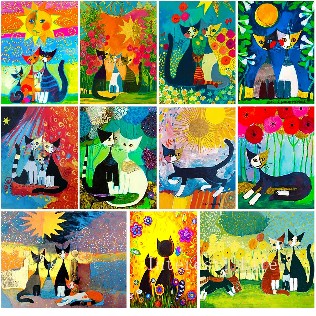 5D DIY Diamond Painting Nailed To Groovy Ladyz Cat Paintings Art Cats Full Square Round Mosaic Embroidery Landscape Home Decor
5D DIY Diamond Painting Nailed To Groovy Ladyz Cat Paintings Art Cats Full Square Round Mosaic Embroidery Landscape Home Decor