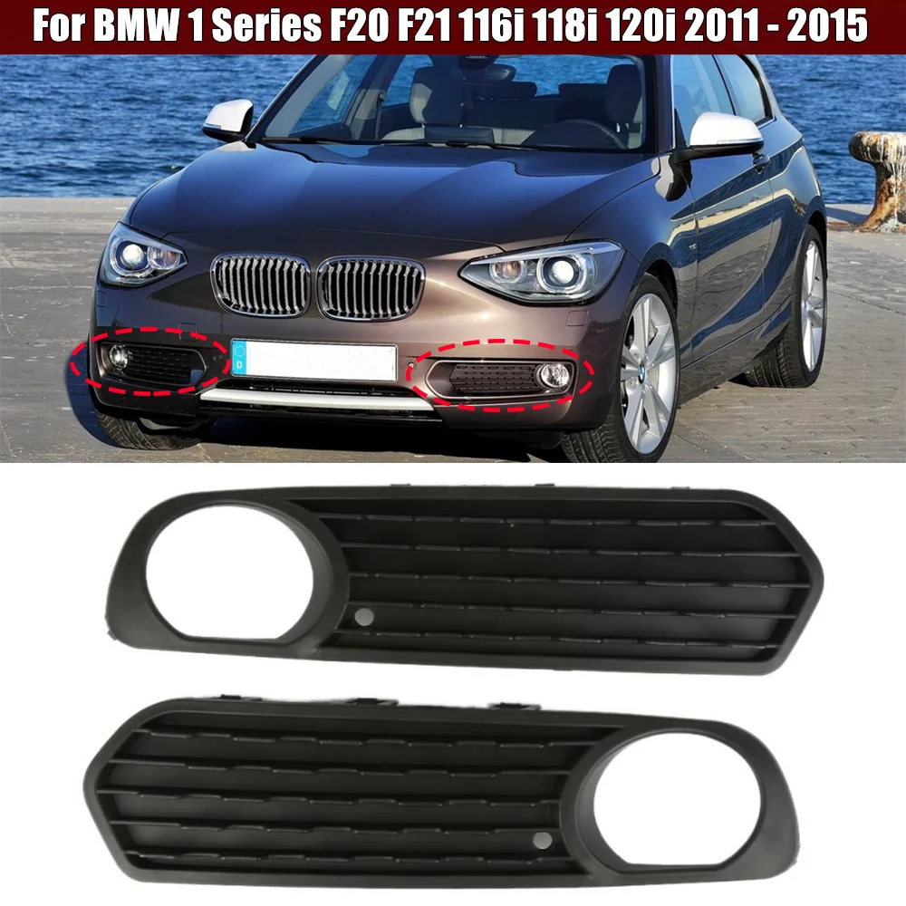 A Pair Car Front Bumper Fog Lamp Grilles Fog Light Covers For BMW 1 Series F20 F21 116i 118i 120i 2011 2012 2013 2014 2015
A Pair Car Front Bumper Fog Lamp Grilles Fog Light Covers For BMW 1 Series F20 F21 116i 118i 120i 2011 2012 2013 2014 2015
