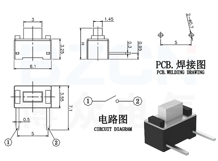 SMD 2X4Pin 3x4 мм 3x6 мм 4x4 мм Тактильный тактовый кнопочный микропереключатель 3*4*2,5 3*6*4,3 3*6*2,5 3*6*3,5 4*4*0,8 4*4*3,0 мм 
SMD 2X4Pin 3x4 мм 3x6 мм 4x4 мм Тактильный тактовый кнопочный микропереключатель 3*4*2,5 3*6*4,3 3*6*2,5 3*6*3,5 4*4*0,8 4*4*3,0 мм