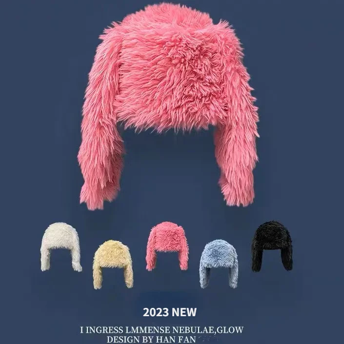 Girl Y2K Sweet Cute Winter Long Rabbit Ears Plush Beanie Hat Women Lolita Winter Thickened Warm and Cold Funny Party Fleece Hats
Girl Y2K Sweet Cute Winter Long Rabbit Ears Plush Beanie Hat Women Lolita Winter Thickened Warm and Cold Funny Party Fleece Hats