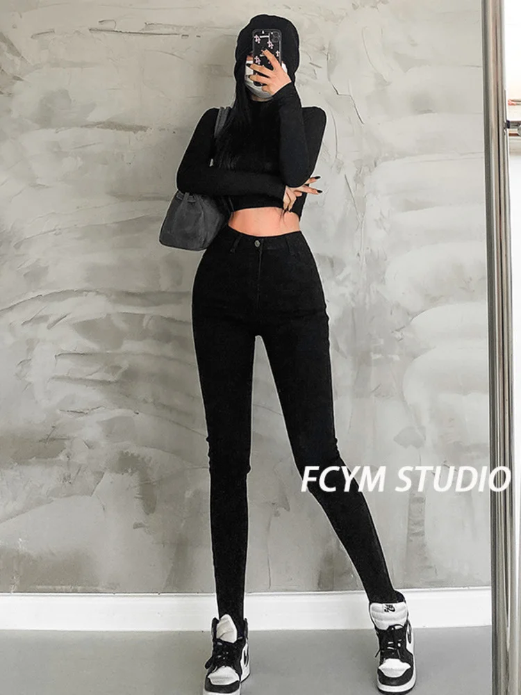 Tight Sweet Sexy Thin High Waist Slim Hip Skinny Jeans For Women Elastic Love Peach Hips Pencil Pants Fashion Denim QH8O
Tight Sweet Sexy Thin High Waist Slim Hip Skinny Jeans For Women Elastic Love Peach Hips Pencil Pants Fashion Denim QH8O
