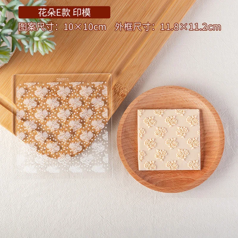 Форма для тиснения печенья роза пластик 
Форма для тиснения печенья роза пластик