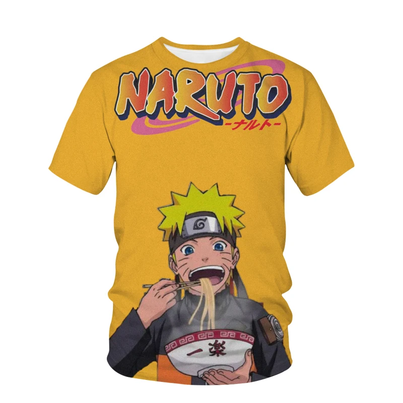 New 3d Naruto Cartoon Print T-shirts Casual Men's Shirt Tops New Men's T-shirt Kids Streetwear
New 3d Naruto Cartoon Print T-shirts Casual Men's Shirt Tops New Men's T-shirt Kids Streetwear