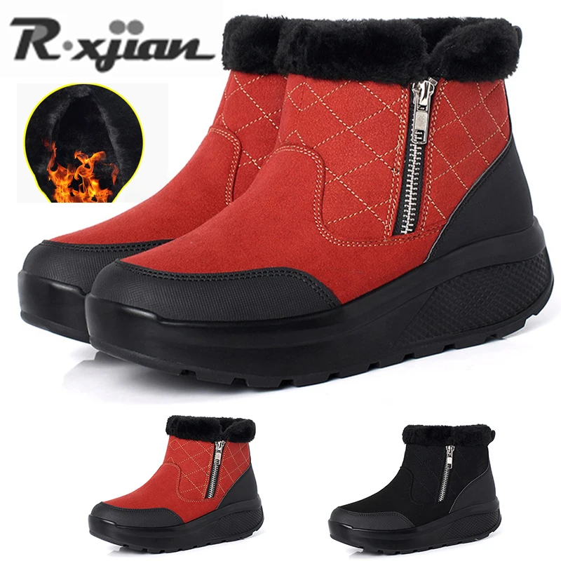 Snow Boots High Thick Bottom Cold Insulation Women's Fashion Foreign Style 35-42 # Plush Anti Slip And Wear-resistant
Snow Boots High Thick Bottom Cold Insulation Women's Fashion Foreign Style 35-42 # Plush Anti Slip And Wear-resistant