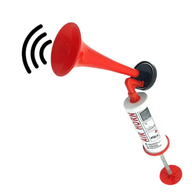 Hand Pump Air Horn Cheerleading Soccer Ball Sports Fans Horn Plastic Trumpet With Pump Reusable Handheld Air Horn For Boating
Hand Pump Air Horn Cheerleading Soccer Ball Sports Fans Horn Plastic Trumpet With Pump Reusable Handheld Air Horn For Boating