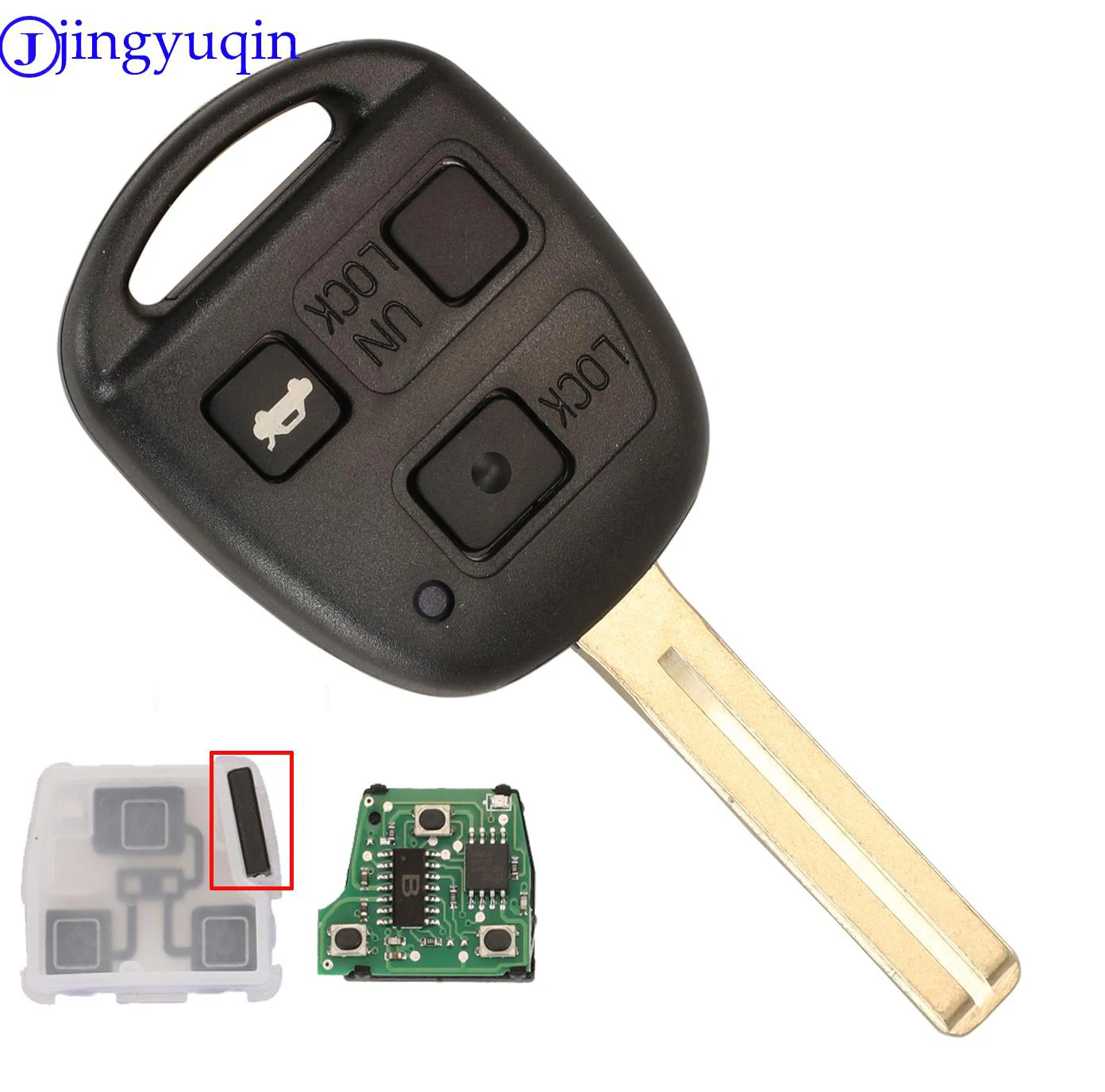 Jingyuqin 3 кнопки 312 МГц дистанционный ключ от автомобиля для Toyota Camry Prado для Lexus RX330 RX350 RX400h RX450h FCC HYQ1512V ID68/4C чип
Jingyuqin 3 кнопки 312 МГц дистанционный ключ от автомобиля для Toyota Camry Prado для Lexus RX330 RX350 RX400h RX450h FCC HYQ1512V ID68/4C чип