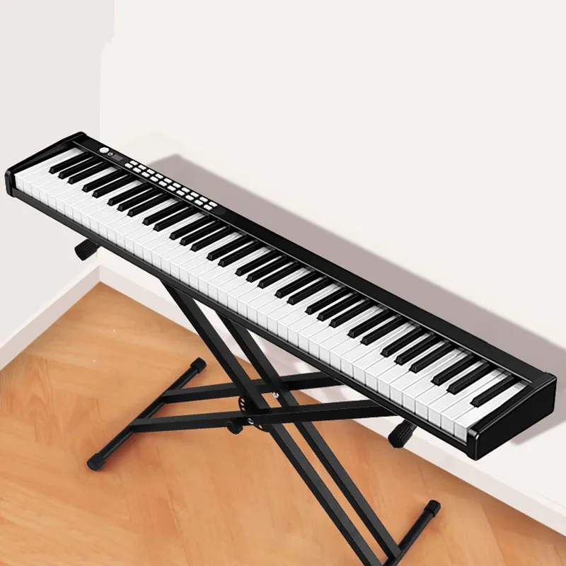 88 Keys Electronic Piano Keyboard Adults Flexible Portable Professional Piano Adults Sintetizador Piano Keyboard
88 Keys Electronic Piano Keyboard Adults Flexible Portable Professional Piano Adults Sintetizador Piano Keyboard