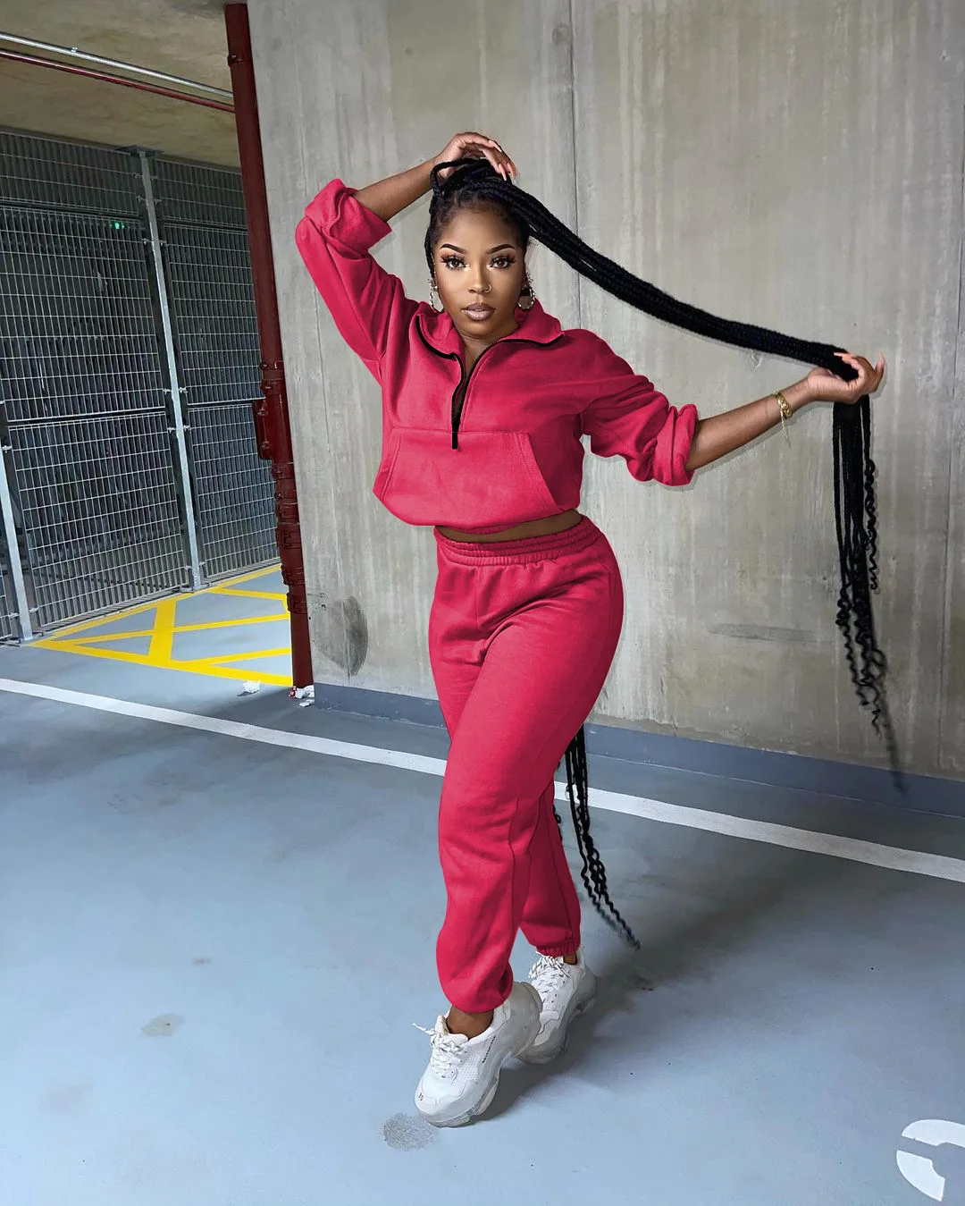 Костюм спортивный женский из 2 предметов, повседневная толстовка и брюки-джоггеры, Осень-зима
Костюм спортивный женский из 2 предметов, повседневная толстовка и брюки-джоггеры, Осень-зима