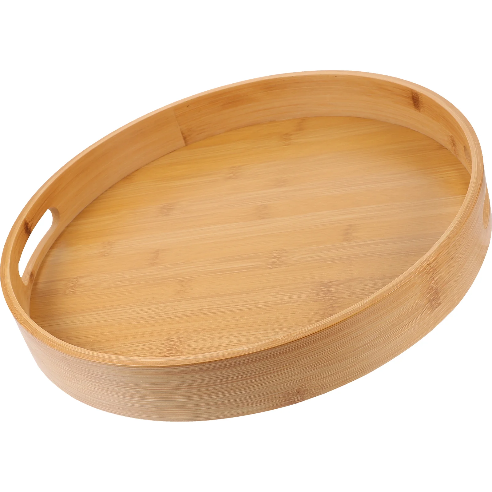 Round Tray Dessert Salad Plate Bamboo Decor Fruit Serving Pastry Dining Table With Handles Dinner For Desktop
Round Tray Dessert Salad Plate Bamboo Decor Fruit Serving Pastry Dining Table With Handles Dinner For Desktop