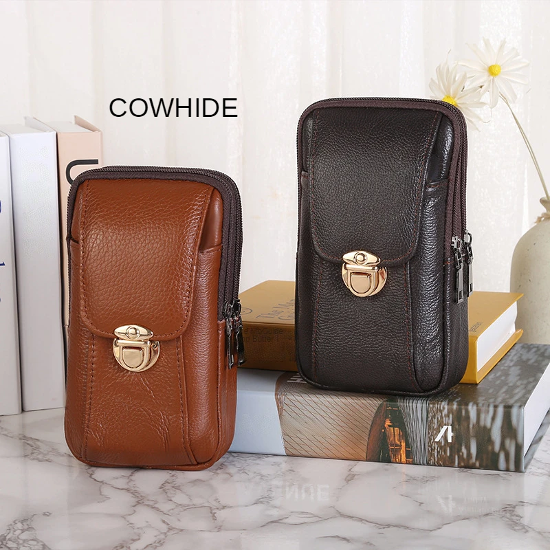 2022 New Leather Phone Bag Multifunctional One Shoulder Crossbody Bag Men's Travel Leather Bag Hangable Belt Bag
2022 New Leather Phone Bag Multifunctional One Shoulder Crossbody Bag Men's Travel Leather Bag Hangable Belt Bag