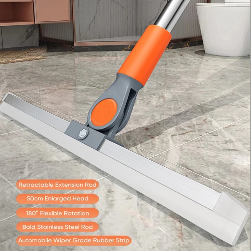 Multifunction Magic Broom Magic Floor Wiper Rotatable Wiper Scraper Telescopic Broom Floor Cleaning Tools
Multifunction Magic Broom Magic Floor Wiper Rotatable Wiper Scraper Telescopic Broom Floor Cleaning Tools