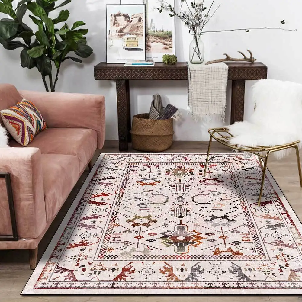 Simple Style Bedside Rug Abstract Ethnic Geometric Living Room Bedroom Anti-Slip Door Mat Kitchen Corridor Floor Rug
Simple Style Bedside Rug Abstract Ethnic Geometric Living Room Bedroom Anti-Slip Door Mat Kitchen Corridor Floor Rug