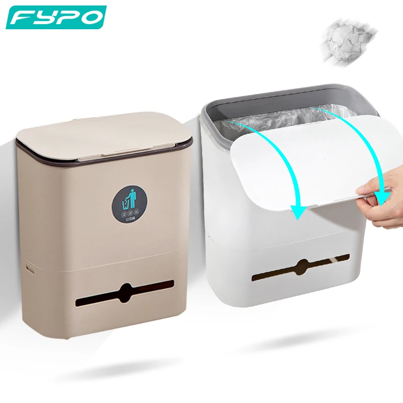Wall-Mounted Trash Can 9L Household Slide Cover Garbage Pail Cupboard Door Rubbish Bin Waste Container with Storage Paper Basket
Wall-Mounted Trash Can 9L Household Slide Cover Garbage Pail Cupboard Door Rubbish Bin Waste Container with Storage Paper Basket