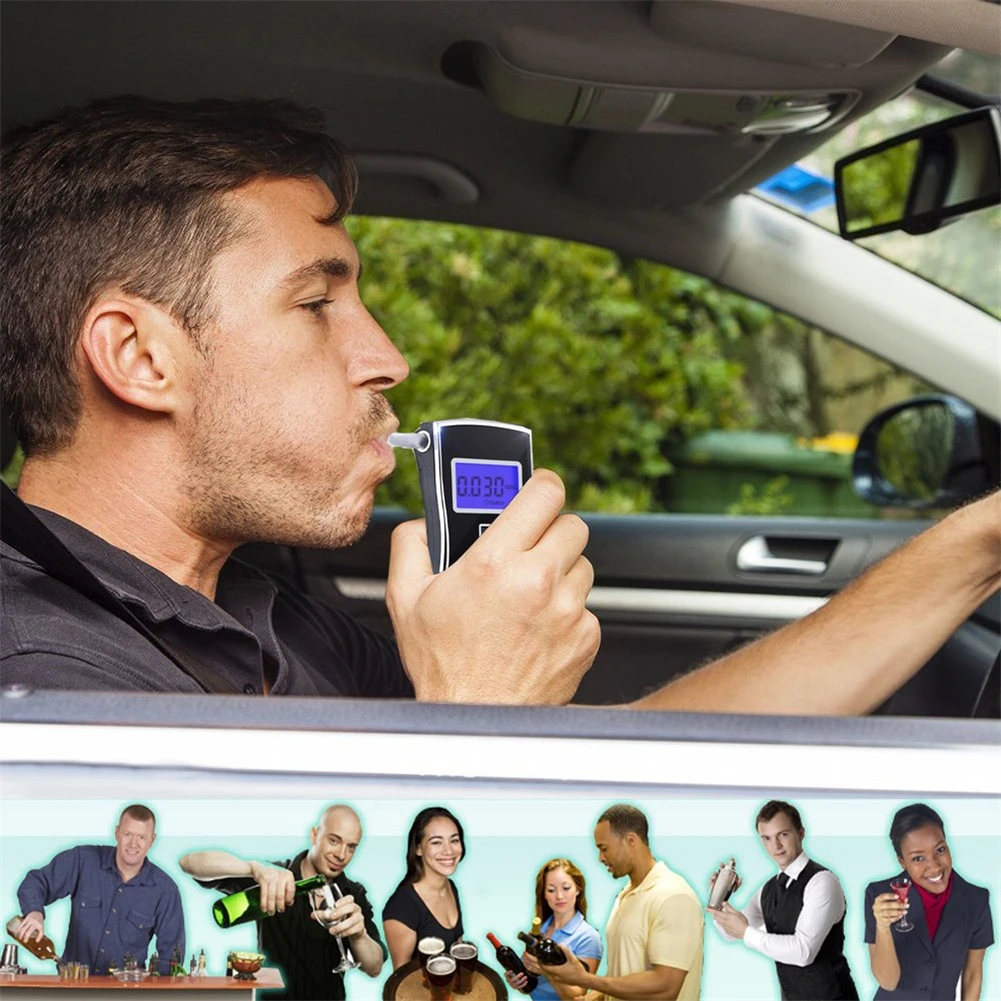 Lcd Digital Alcohol Tester Alkotester Breathalyzer Alkoholtester Professional Breath Breathalyzer Detector AT-818 Portable
Lcd Digital Alcohol Tester Alkotester Breathalyzer Alkoholtester Professional Breath Breathalyzer Detector AT-818 Portable