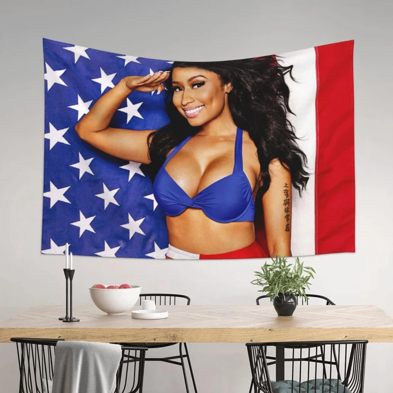 Nicki Minaj Rap сексуальный флаг звезда американский стиль настенный подвесной музыкальный певец Hippe эстетический фон домашние украшения
Nicki Minaj Rap сексуальный флаг звезда американский стиль настенный подвесной музыкальный певец Hippe эстетический фон домашние украшения