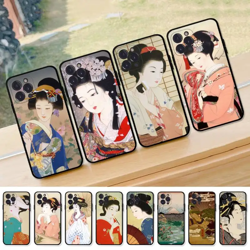 Ukiyo-e Japanese style Art Phone Case Silicone Soft for iphone 14 13 12 11 Pro Mini XS MAX 8 7 6 Plus X XS XR Cover
Ukiyo-e Japanese style Art Phone Case Silicone Soft for iphone 14 13 12 11 Pro Mini XS MAX 8 7 6 Plus X XS XR Cover
