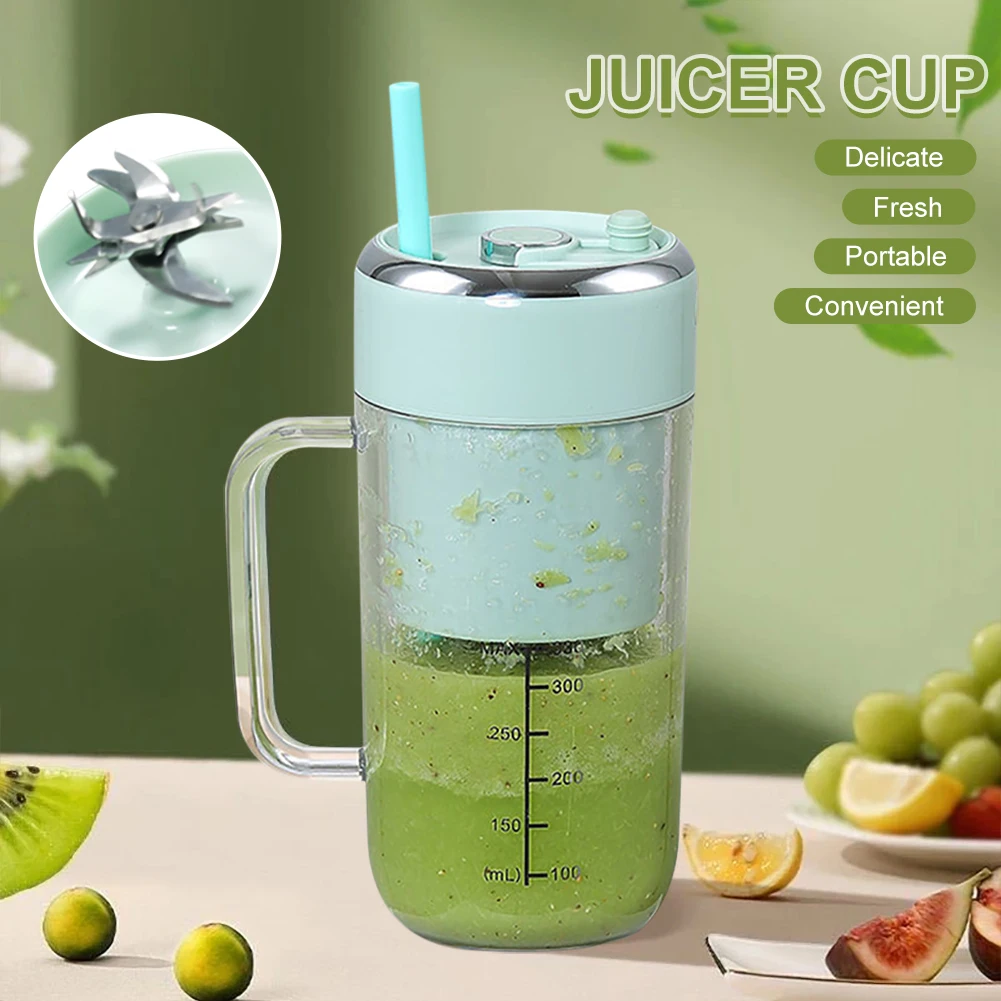 Electric Blender Cup Portable Fruit Smoothie Blender USB Rechargeable Fruit Mixer Machine 10 Sharp Blade Juicer Cup Kitchen Tool
Electric Blender Cup Portable Fruit Smoothie Blender USB Rechargeable Fruit Mixer Machine 10 Sharp Blade Juicer Cup Kitchen Tool