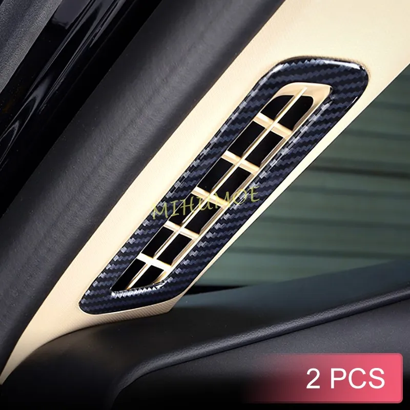 Carbon Fiber Car Interior A-Pillar Air Vent Cover Trims For 2020-2023 Ford Explorer
Carbon Fiber Car Interior A-Pillar Air Vent Cover Trims For 2020-2023 Ford Explorer