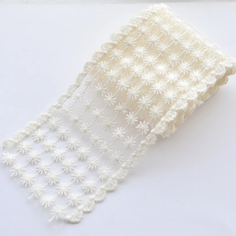 1 Yard High Quality Embroidery Ribbons Webbing Decoration Sewing Supplies Cream-colored Lace Trim Gift Packing Fashion DIY 
1 Yard High Quality Embroidery Ribbons Webbing Decoration Sewing Supplies Cream-colored Lace Trim Gift Packing Fashion DIY