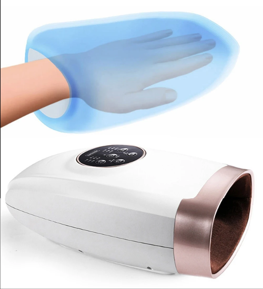 

Electric Arthritis Hand Massager Air Compression Pain Relief Heating Shiatsu Therapy for Wrist Carpal Tunnel Finger Numbness