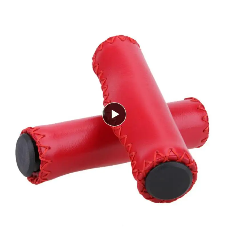 Leather Bicycle Handlebar Grips Hand Stitched Bicycle Handles Vintage Style MTB Mountain Bike Handlebar Cover Bicycle Parts
Leather Bicycle Handlebar Grips Hand Stitched Bicycle Handles Vintage Style MTB Mountain Bike Handlebar Cover Bicycle Parts