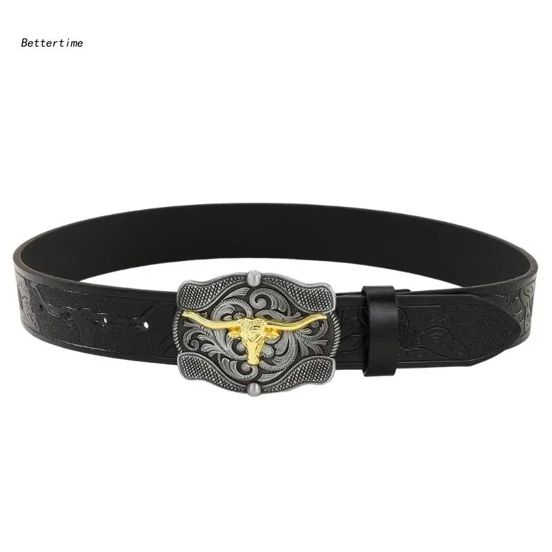 B36D Vintage Leather Belt Western Belt Cowboy Belt Longhorn Bull Belt Buckle Belt
B36D Vintage Leather Belt Western Belt Cowboy Belt Longhorn Bull Belt Buckle Belt