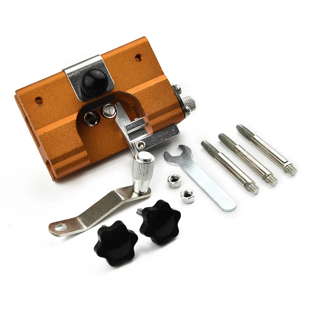New Aluminum Chainsaw Chain Sharpening Jig Portable Hand Saw Chain Sharpener Clip Grinding Fixture Electric Woodworking Tools
New Aluminum Chainsaw Chain Sharpening Jig Portable Hand Saw Chain Sharpener Clip Grinding Fixture Electric Woodworking Tools