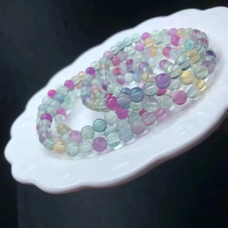 Экономичный натуральный браслет из бисера диаметром 5,5 мм
Экономичный натуральный браслет из бисера диаметром 5,5 мм