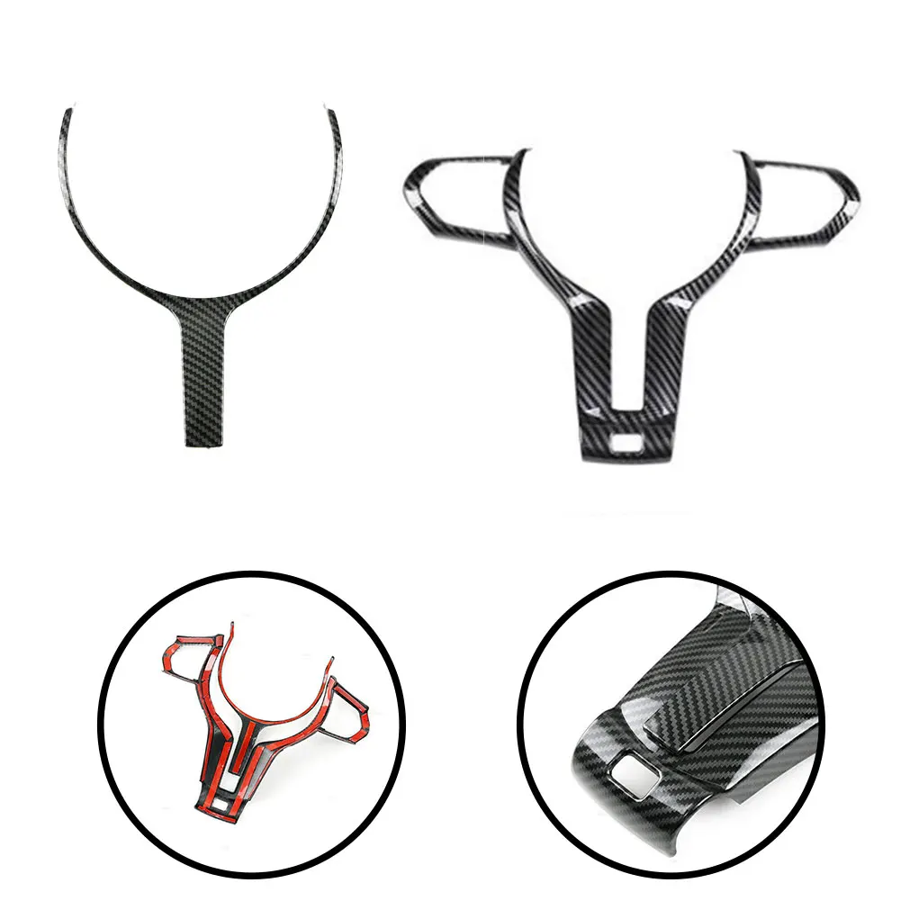 ABS Carbon Fiber Texture Car-styling Interior Steering Wheel Trim Cover For BMW F Chassis F22 F30 F32 F10 F12 F15 Interior Decor
ABS Carbon Fiber Texture Car-styling Interior Steering Wheel Trim Cover For BMW F Chassis F22 F30 F32 F10 F12 F15 Interior Decor