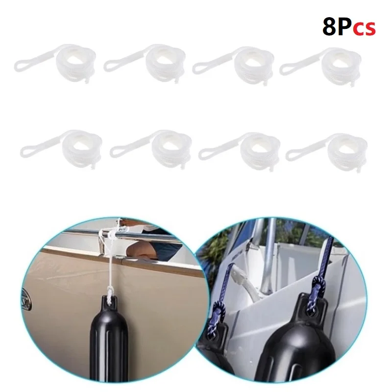 8PCS 6mm*1.5M White Boat Fender Line Double Braided Fender Line Marine Mooring Line For Yacht Boat Accessories Marine
8PCS 6mm*1.5M White Boat Fender Line Double Braided Fender Line Marine Mooring Line For Yacht Boat Accessories Marine