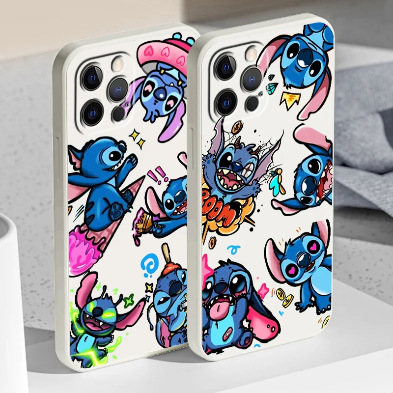 Lilo & Stitch Anime Cartoon Liquid Rope Cover Phone Case For Apple iPhone 14 13 12 Mini 11 XS Pro Max X XR Plus SE 2020 Funda 
Lilo & Stitch Anime Cartoon Liquid Rope Cover Phone Case For Apple iPhone 14 13 12 Mini 11 XS Pro Max X XR Plus SE 2020 Funda