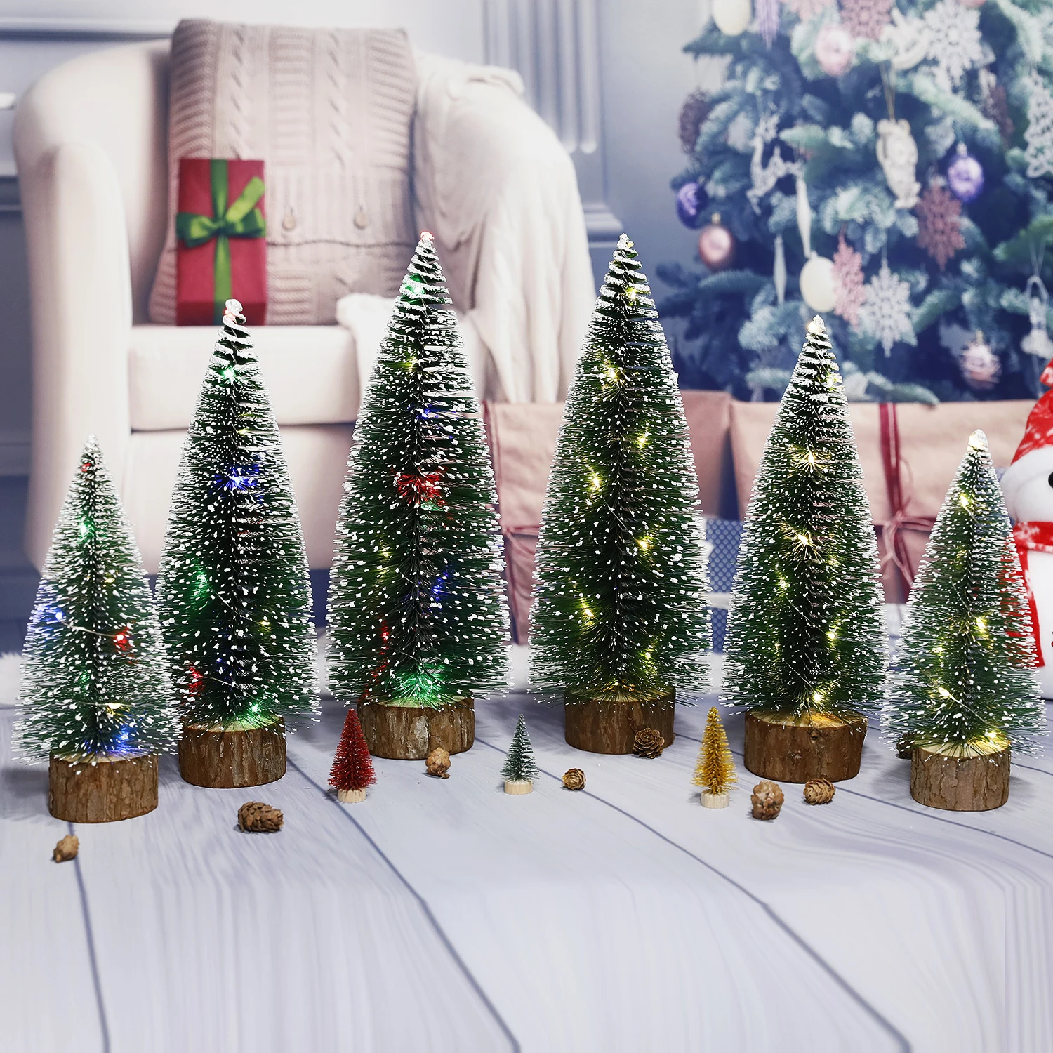 Mini Christmas Tree Decorations Fake Cedar Table Top Ornaments Christmas Party Props Home Table Decor Supplies New Year Gifts
Mini Christmas Tree Decorations Fake Cedar Table Top Ornaments Christmas Party Props Home Table Decor Supplies New Year Gifts