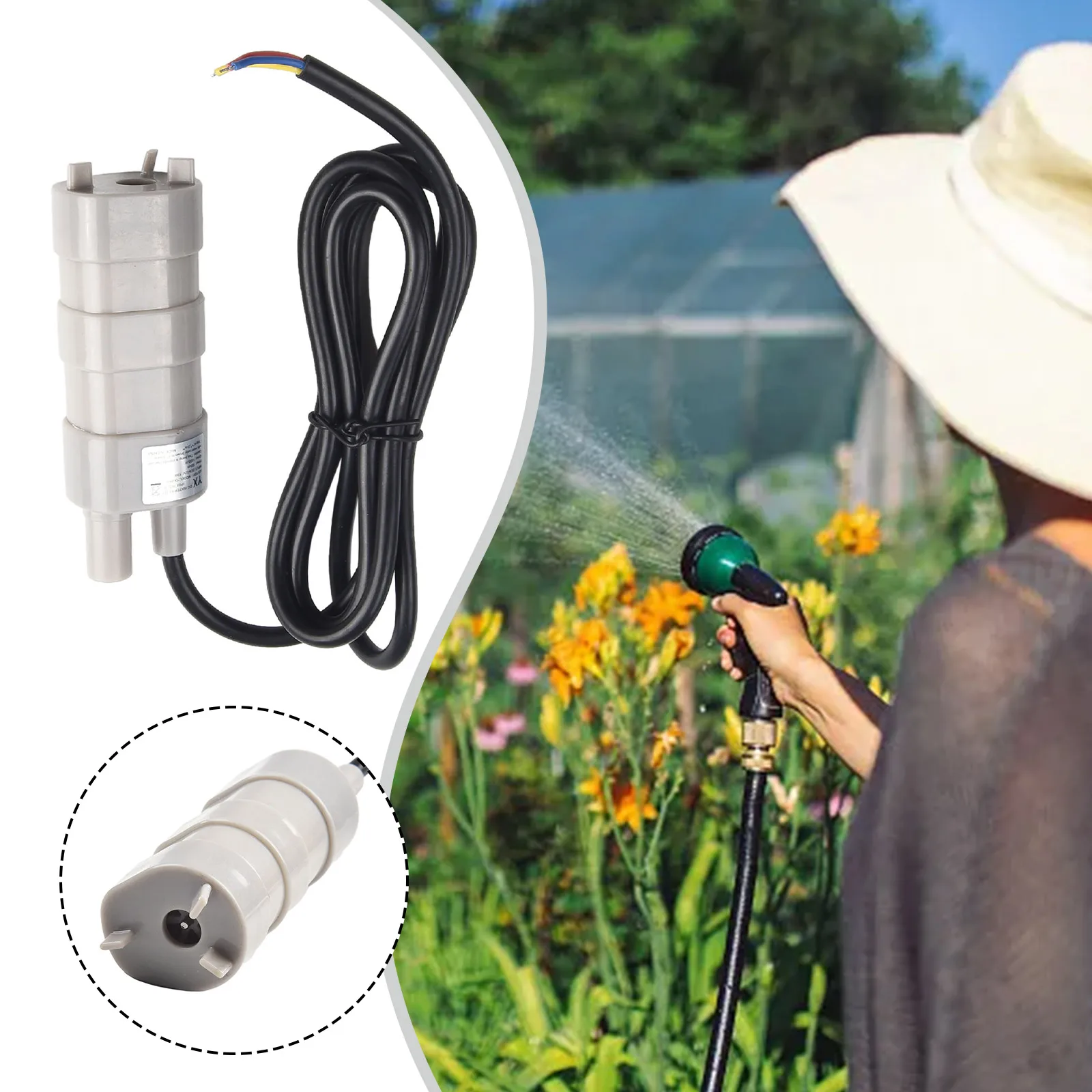 DC 12V Submersible Water Pump Camper Motorhome 1000L/H 5M High Flow Three-wire For Bathing Water Plants Camper Pond Aquarium
DC 12V Submersible Water Pump Camper Motorhome 1000L/H 5M High Flow Three-wire For Bathing Water Plants Camper Pond Aquarium