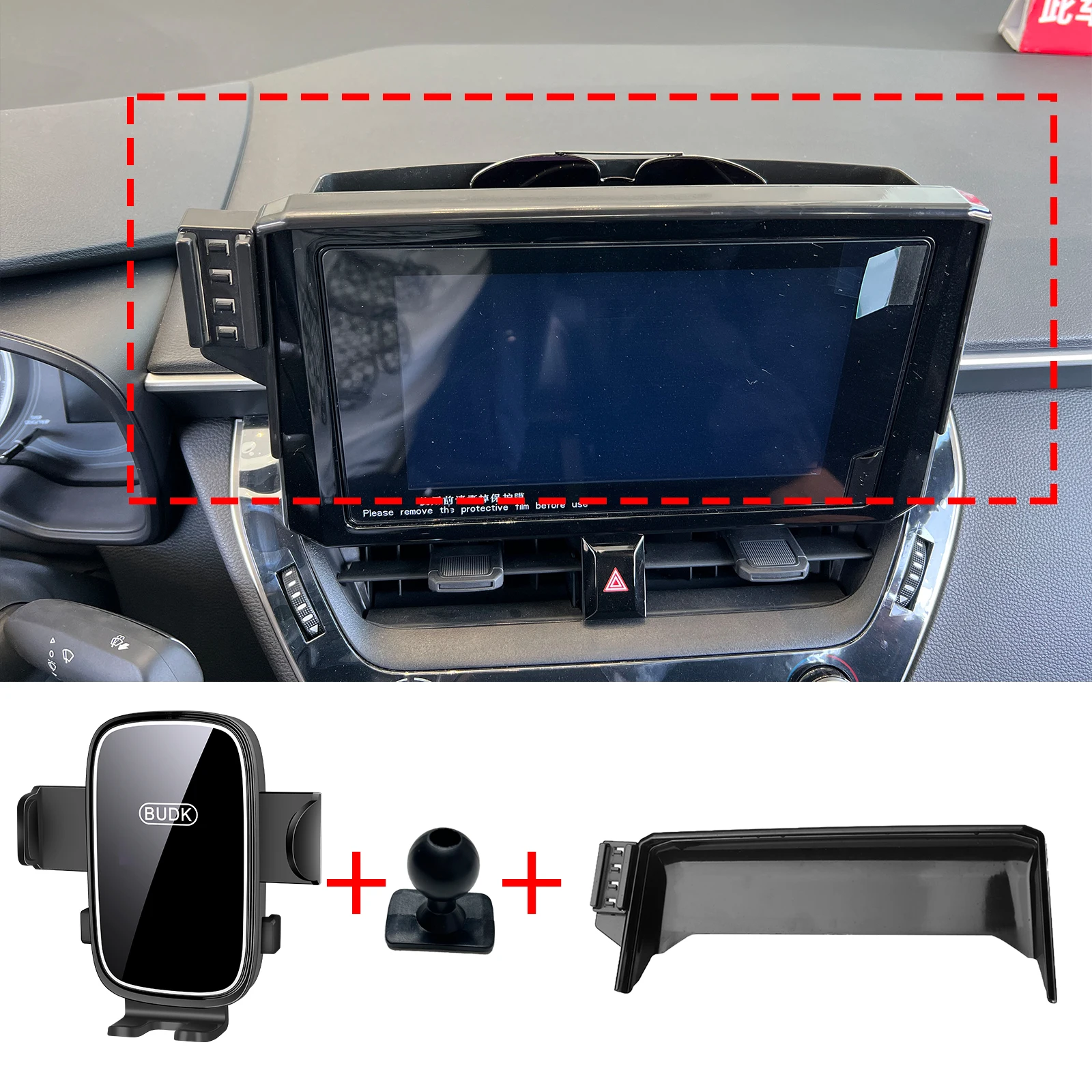 Подходит для Toyota Corolla Cross XG10 2022-2024 8/9 дюймов, стабильный зажимной держатель для телефона Крепление на экран без вибрации Автомобильные аксессуары
Подходит для Toyota Corolla Cross XG10 2022-2024 8/9 дюймов, стабильный зажимной держатель для телефона Крепление на экран без вибрации Автомобильные аксессуары