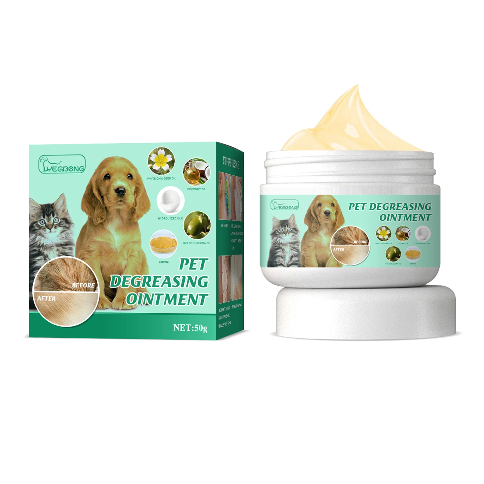 Pet Skin Whitening Cream For Tail & Chin Dog Cat Degreasing Ointment For Oily Skin Soothe Puppy Skin Care Brightening Cleaning
Pet Skin Whitening Cream For Tail & Chin Dog Cat Degreasing Ointment For Oily Skin Soothe Puppy Skin Care Brightening Cleaning