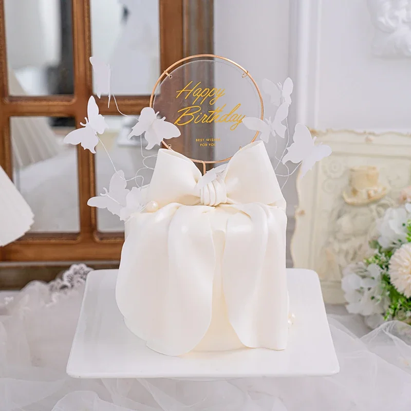 Pink Butterfly Cake Toppers Happy Birthday Cake Decoration For Wedding Birthday Decor Baby Shower Dessert Baking Supplies
Pink Butterfly Cake Toppers Happy Birthday Cake Decoration For Wedding Birthday Decor Baby Shower Dessert Baking Supplies