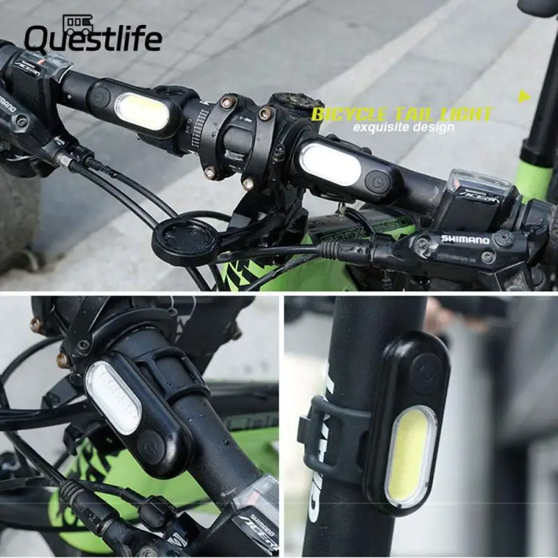 

Usb Charging Cycling Tail Light 2023 New Bicycle Light Small Bicycle Tail Light Bicycle Lamp Powerful Bike Taillight Waterproof