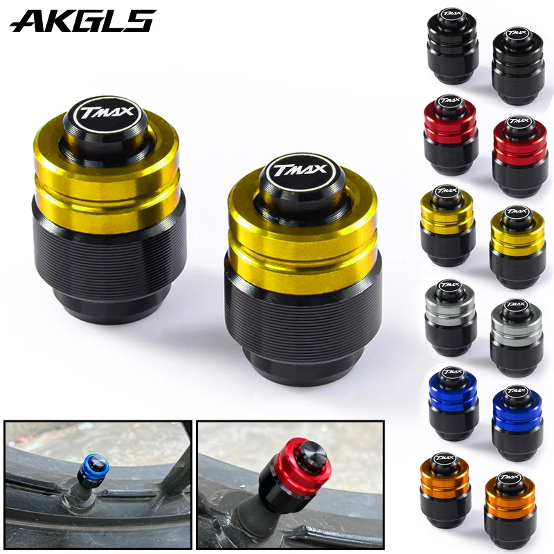 

For YAMAHA TMAX 530 560 500 TMax530 SX DX TECH MAX TMax560 Tmax500 Motorcycle Tire Valve Stem Cover Plug Protection Accessories