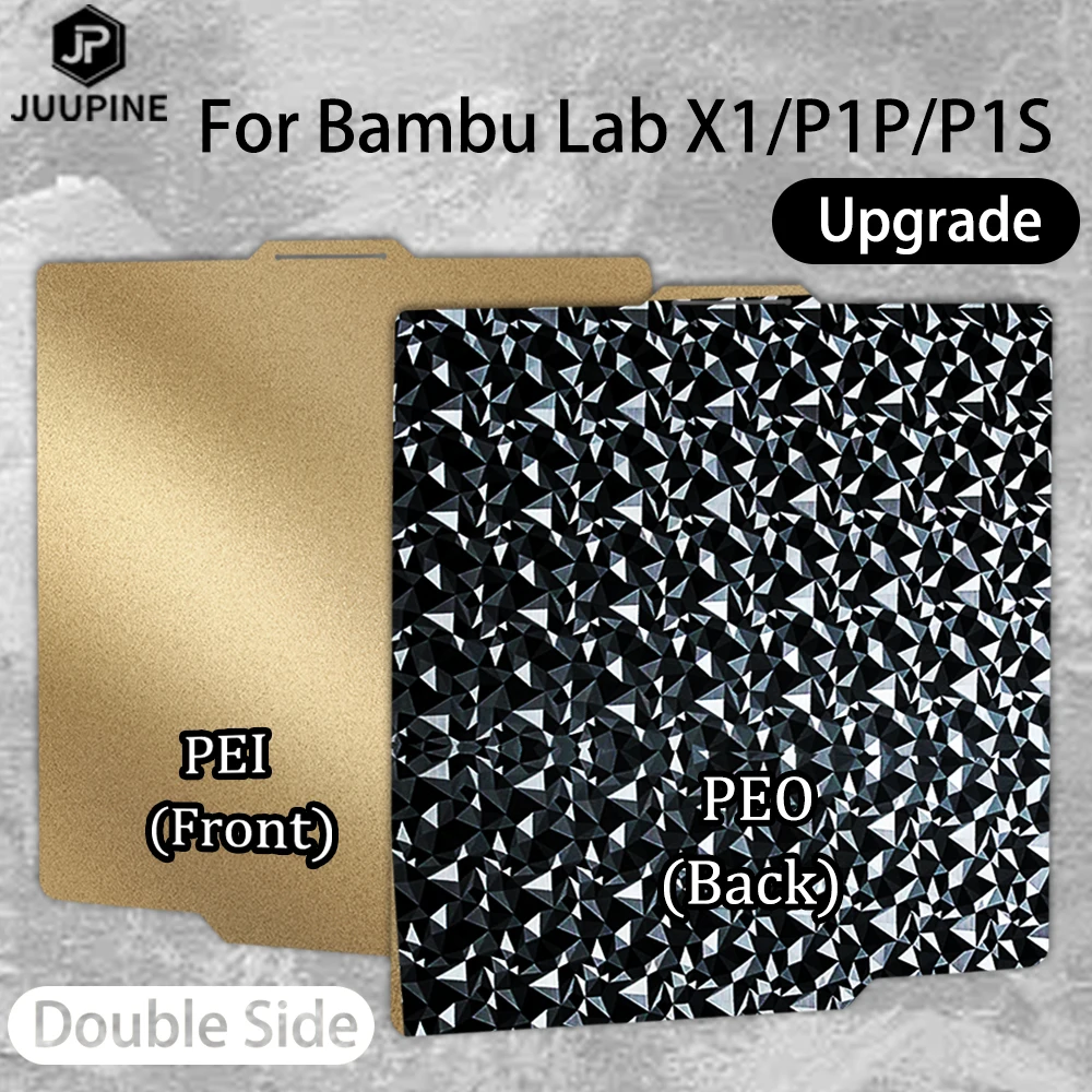 Peo P1P Lab Bamboo Peo Pei Sheet Pei Plate for Bambu Lab Smooth Peo Bambulab 257x257 Build Plate Pei Textured Spring Steel Sheet
Peo P1P Lab Bamboo Peo Pei Sheet Pei Plate for Bambu Lab Smooth Peo Bambulab 257x257 Build Plate Pei Textured Spring Steel Sheet