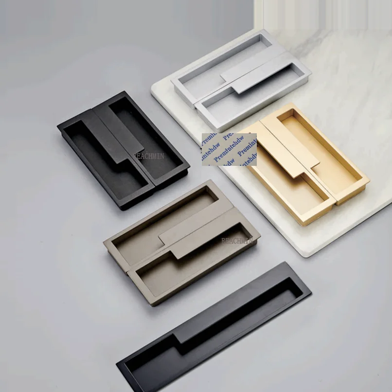 2Pcs(1Pair) Zinc Alloy Rectangle Recessed Flat Furniture Cabinet Cupboard Finger Pull Sanding Silver Gold Grey Matte Black 
2Pcs(1Pair) Zinc Alloy Rectangle Recessed Flat Furniture Cabinet Cupboard Finger Pull Sanding Silver Gold Grey Matte Black