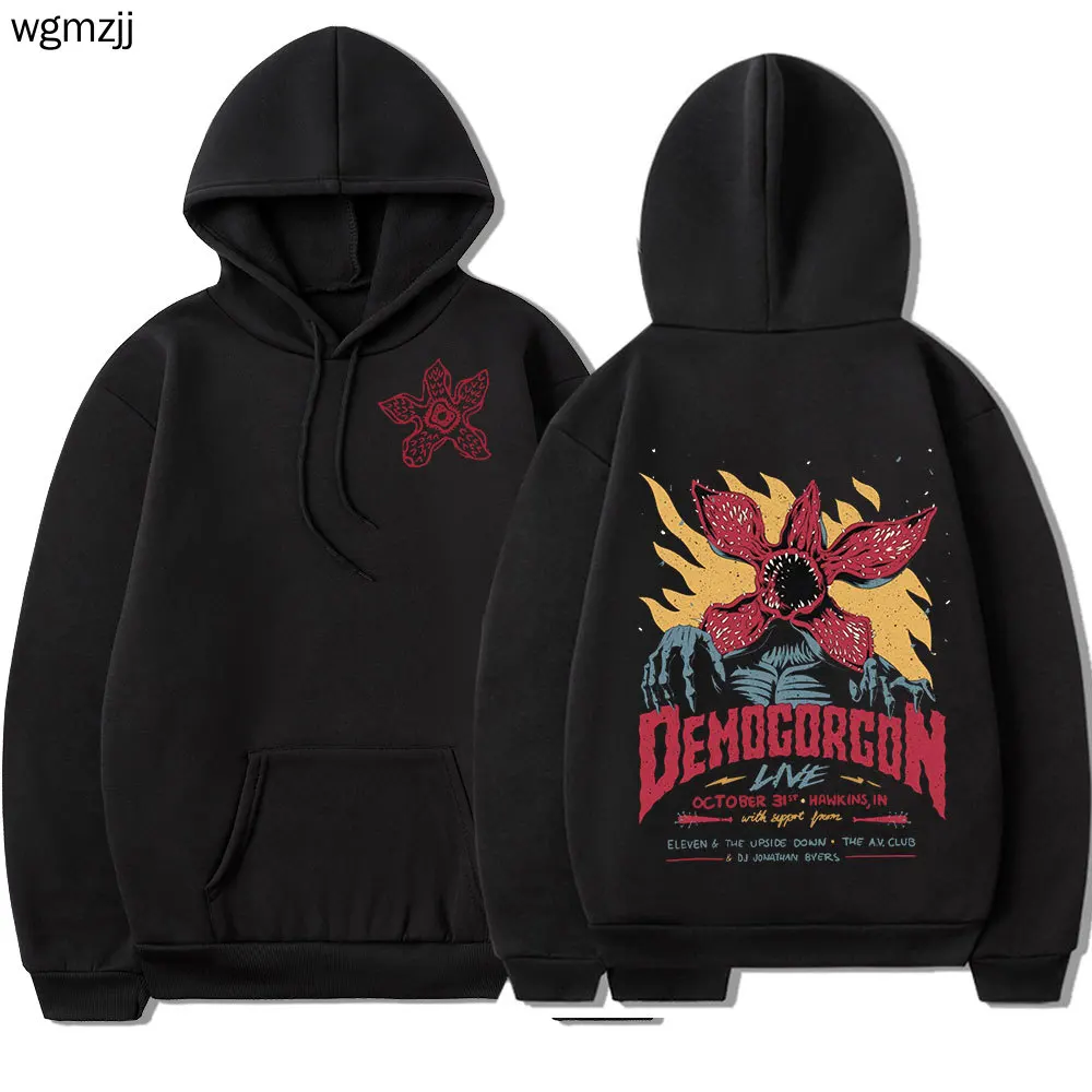 New Cannibal Flower Monster Print Men's Hooded Sweatshirt Streetwear Stranger Things Eddie Munson The Demogorgon Pullover Hoodie
New Cannibal Flower Monster Print Men's Hooded Sweatshirt Streetwear Stranger Things Eddie Munson The Demogorgon Pullover Hoodie