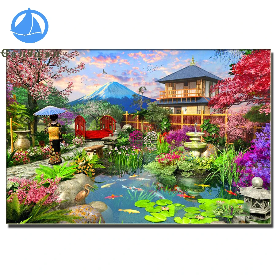 Японская женщина садовый Пейзаж Вышивка крестом 3D Алмазная живопись Mount Fuji view вышивка мозаика полный квадратный круглый домашний декор
Японская женщина садовый Пейзаж Вышивка крестом 3D Алмазная живопись Mount Fuji view вышивка мозаика полный квадратный круглый домашний декор