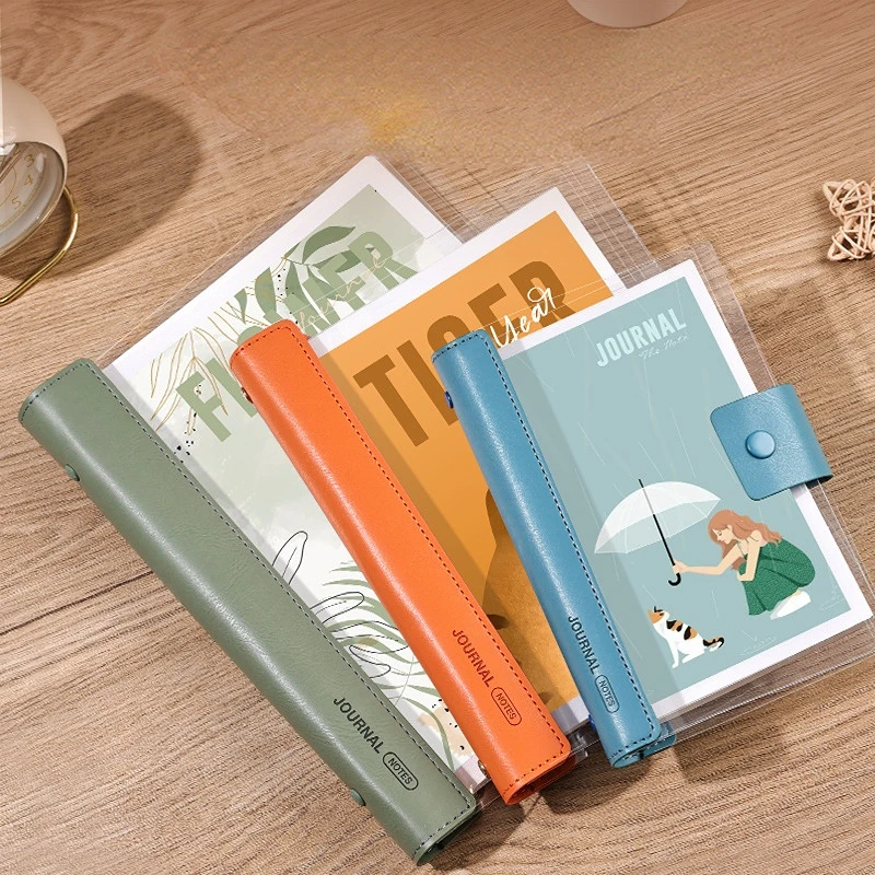 B5 Binder Notebooks Transparent PP Cover 80Sheets Cartoon 6 Hole Binder Loose-leaf Notebooks Stationery
B5 Binder Notebooks Transparent PP Cover 80Sheets Cartoon 6 Hole Binder Loose-leaf Notebooks Stationery