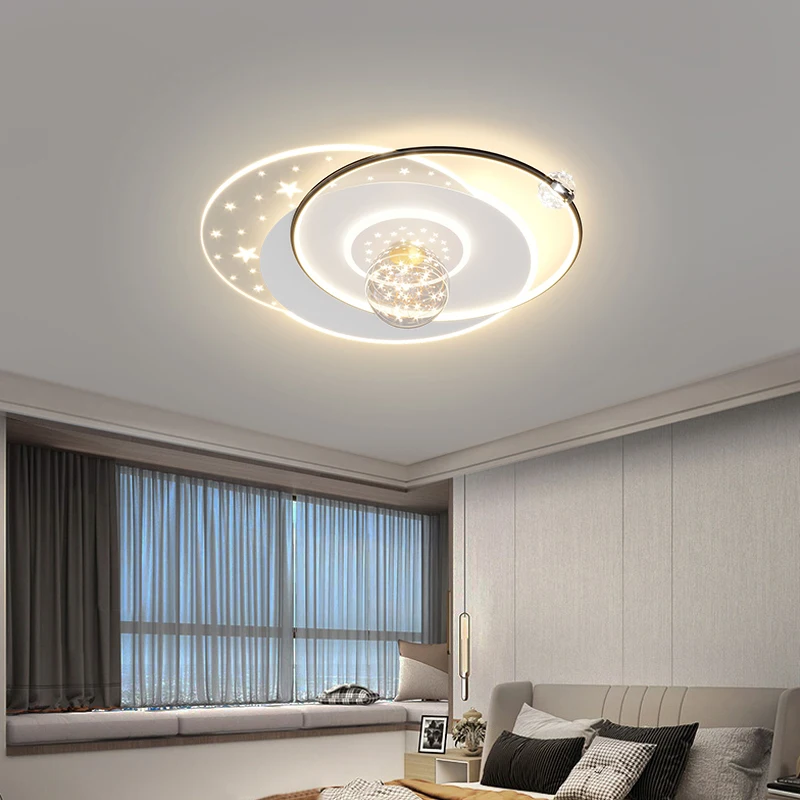 Gypsophila Bedroom Ceiling Lights Simple Modern Room Light Nordic Style Warm Romantic Master Ceiling Lamps Home Lighting
Gypsophila Bedroom Ceiling Lights Simple Modern Room Light Nordic Style Warm Romantic Master Ceiling Lamps Home Lighting