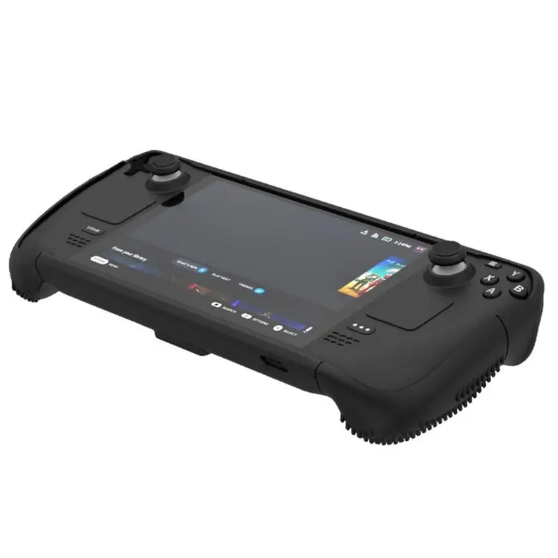 

Soft Silicone Protective Case ForGame Console Cover Shell Tpu Shockproof Anti-drop Shock Proof Frame With 4 Rocker Caps