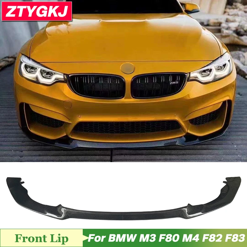 CS Style Carbon Fiber Front Bumper Lip Spoiler For BMW M3 F80 M4 F82 F83 2014-2020
CS Style Carbon Fiber Front Bumper Lip Spoiler For BMW M3 F80 M4 F82 F83 2014-2020