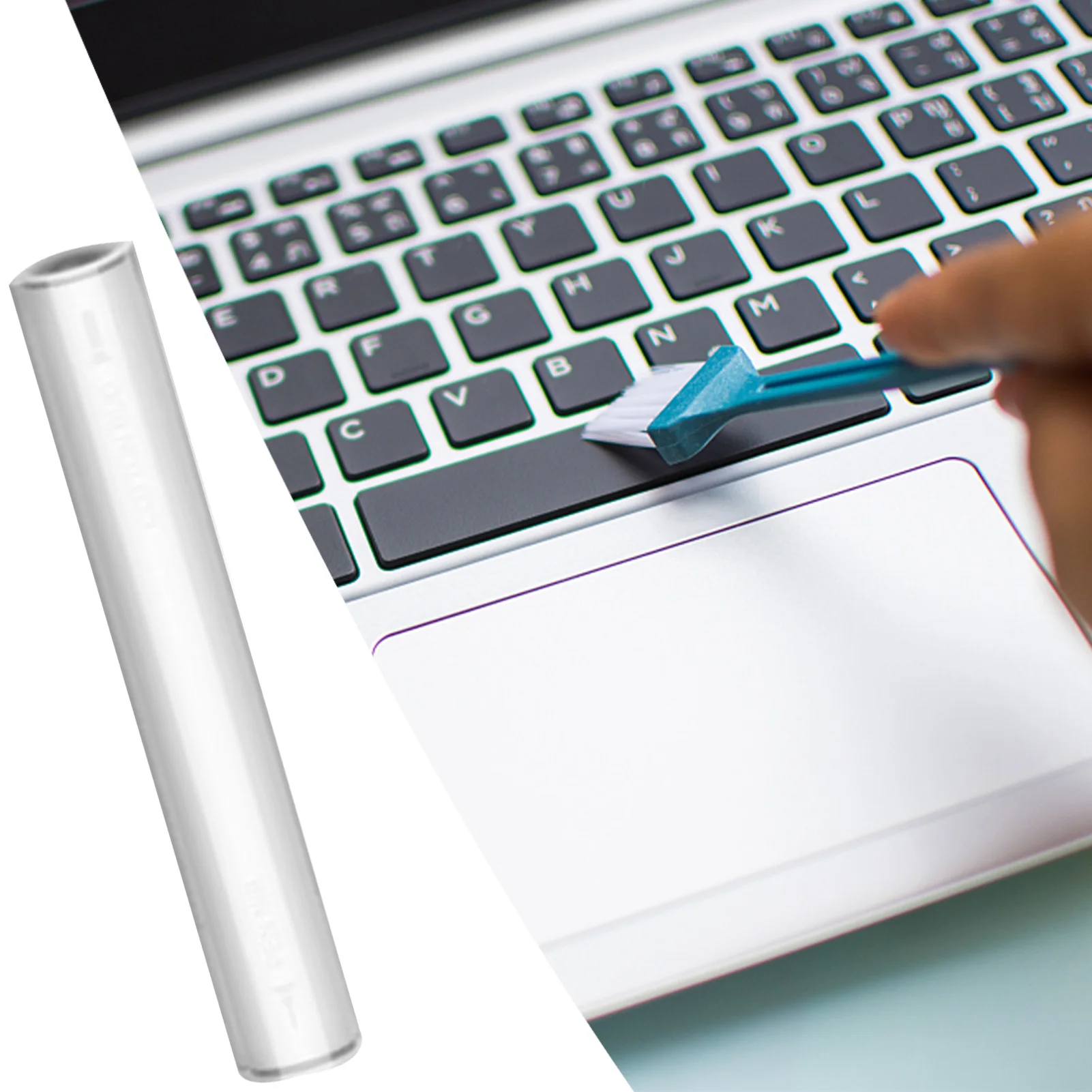 Telescopic Earbuds Cleaning Pen Headset Box Cleaning Kit Keyboard Gap Cleaning Tool With Flocking Sponge High-Density Brush
Telescopic Earbuds Cleaning Pen Headset Box Cleaning Kit Keyboard Gap Cleaning Tool With Flocking Sponge High-Density Brush